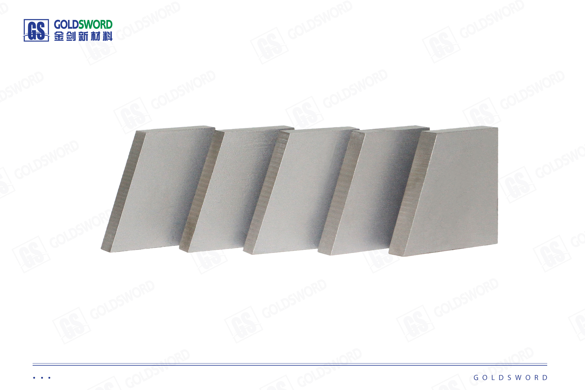 Small pieces of cemented carbide