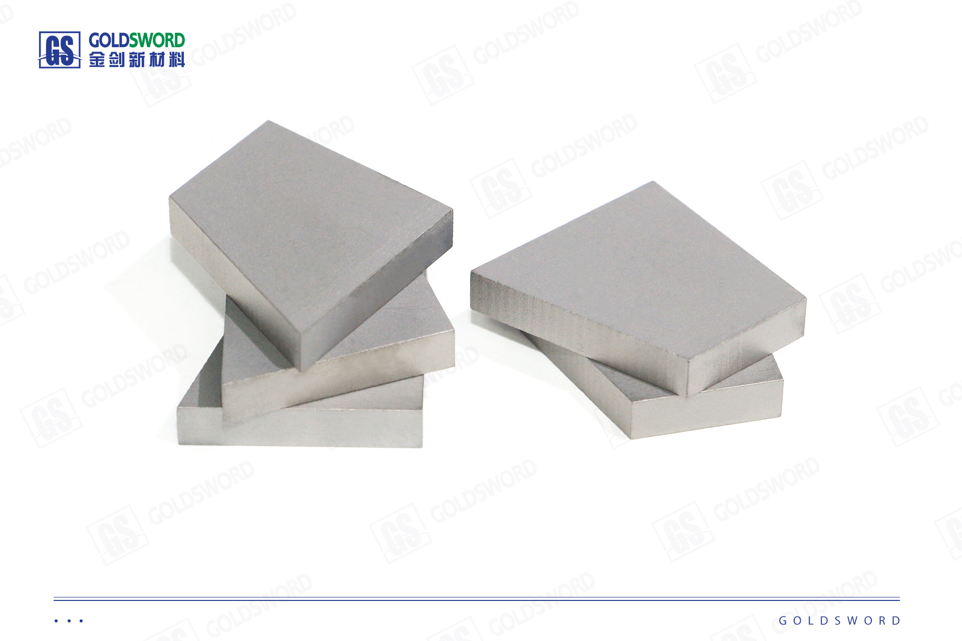 Small pieces of cemented carbide