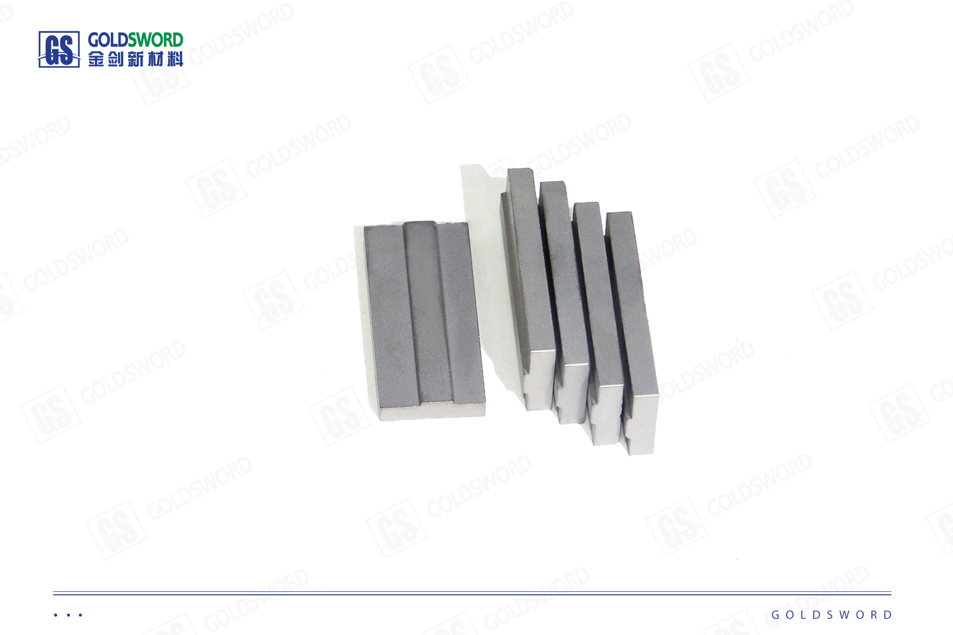 Cemented carbide block