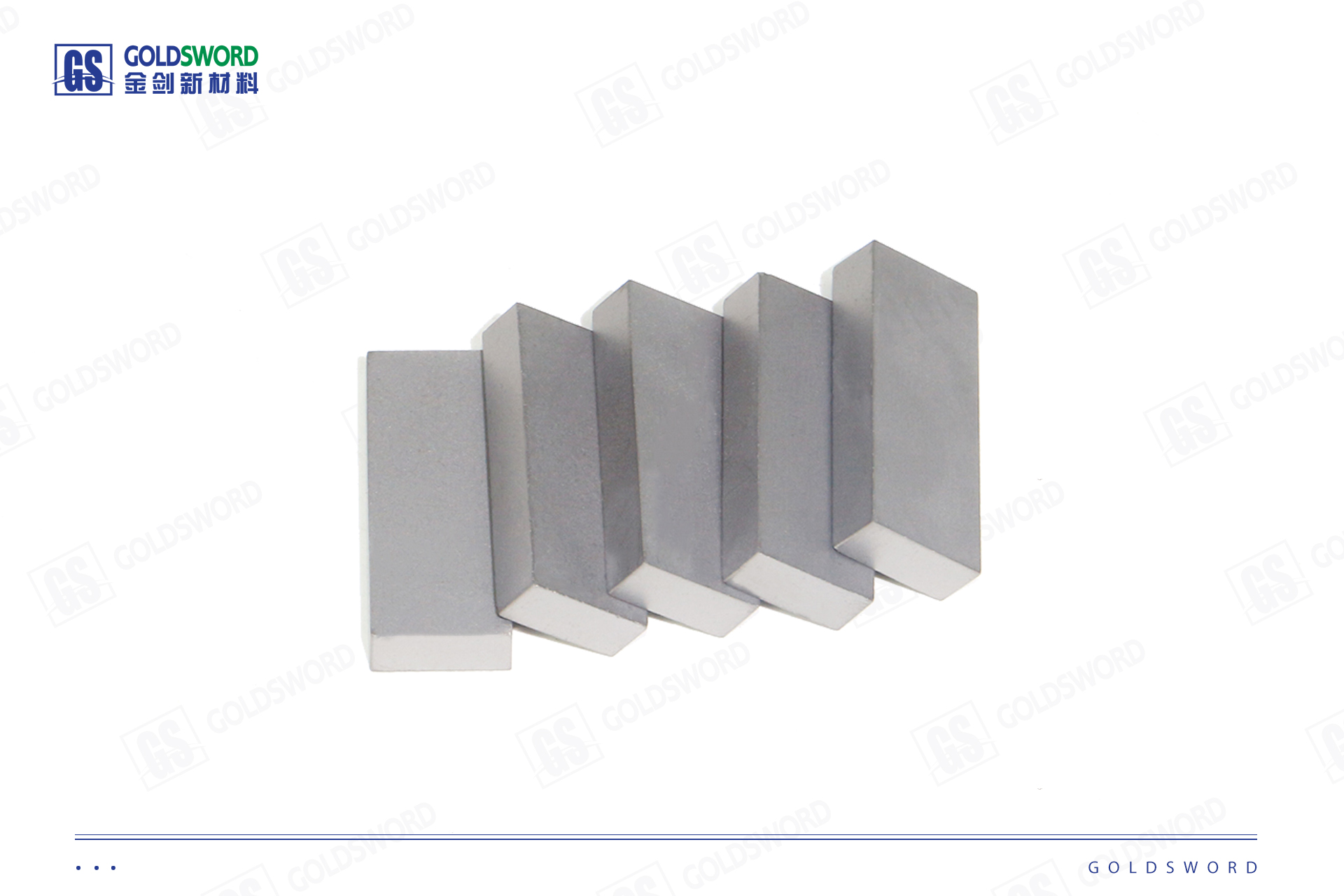 Cemented carbide strip