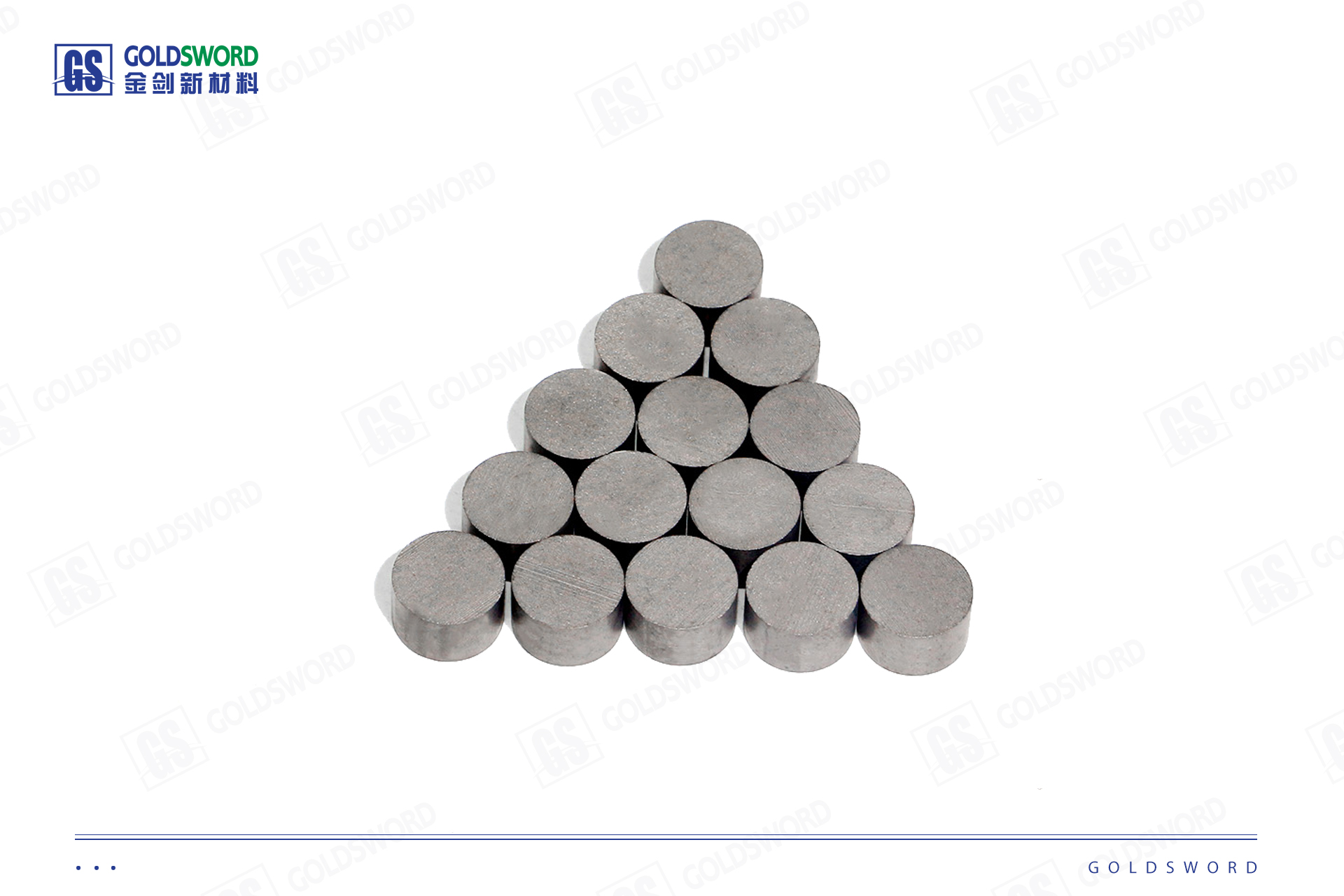 Cemented carbide round billet