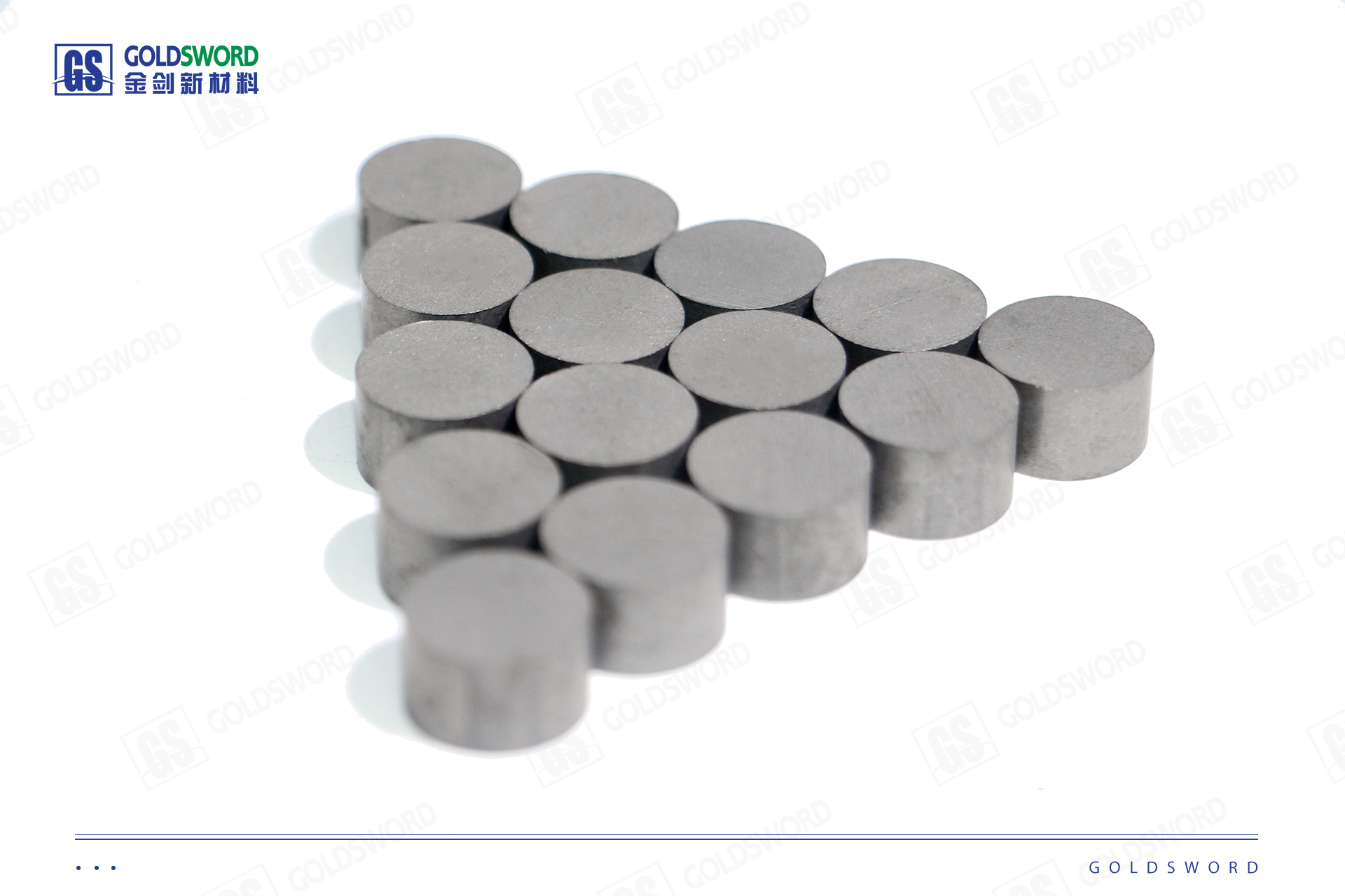 Cemented carbide round billet