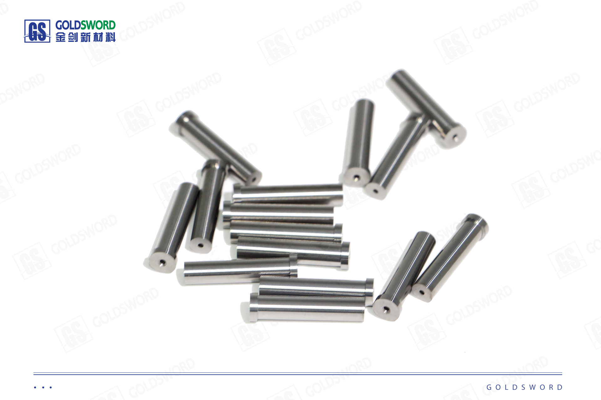 Stepped Base Hollow Tungsten Carbide Rod OD4.76×L19.05mm